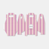 Kleurrijke Strepen Bedrijf Zakelijke Promotie Gesc Bedankdoosjes (Uitgevouwen)