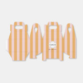 Kleurrijke Strepen Bedrijf Zakelijke Promotie Gesc Bedankdoosjes (Uitgevouwen)