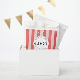 Kleurrijke Strepen Bedrijf Zakelijke Promotie Gesc Bedankzakje