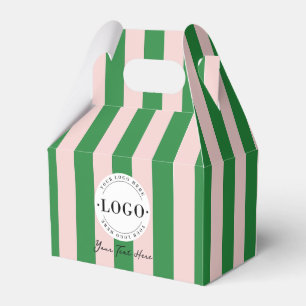 Kleurrijke Strepen Bedrijfs Promotie Cadeaus Bedankdoosjes