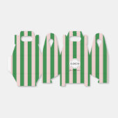 Kleurrijke Strepen Bedrijfs Promotie Geschenken Bedankdoosjes (Uitgevouwen)