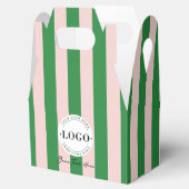 Kleurrijke Strepen Bedrijfs Promotie Geschenken Bedankdoosjes (Geopend)