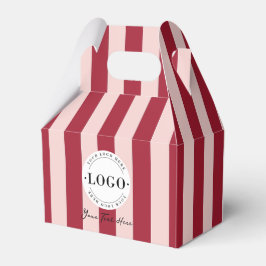 Kleurrijke Strepen Bedrijfs Promotie Geschenken Bedankdoosjes