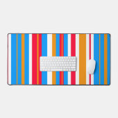 kleurrijke strepen bureaumat (Keyboard & Muis)