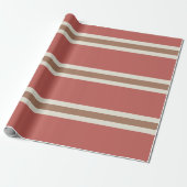 Kleurrijke Strepen Cadeaupapier (Uitgerold)