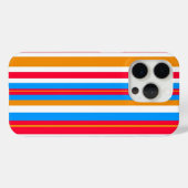 kleurrijke strepen Case-Mate iPhone case (Achterkant (horizontaal))