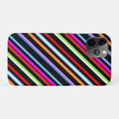 Kleurrijke strepen Case-Mate iPhone case (Achterkant (horizontaal))
