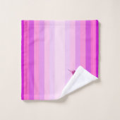 Kleurrijke strepen en eenhoorn bad handdoek (Wasdoekje)