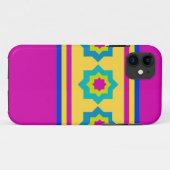 Kleurrijke Strepen en Sterren Case-Mate iPhone Case (Achterkant (horizontaal))