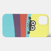 Kleurrijke strepen en taakletters Case-Mate iPhone case (Achterkant (horizontaal))