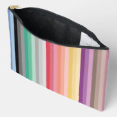 Kleurrijke Strepen Etui (Open)