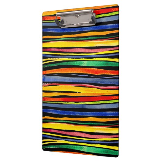 kleurrijke strepen klembord (Links)