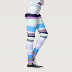 Kleurrijke strepen leggings