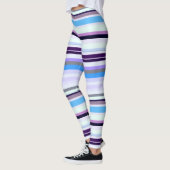 Kleurrijke strepen leggings (Links)