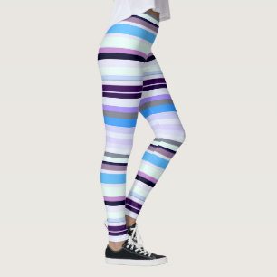 Kleurrijke strepen leggings