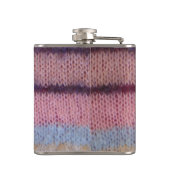 kleurrijke strepen, , leuk brei heupfles (Achterkant)