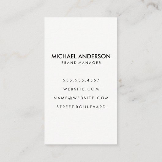 Kleurrijke strepen met seriële lettertype visitekaartje (Achterkant)