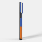 Kleurrijke strepen moderne gestreepte design iPhone hoesje (Rechterkant)