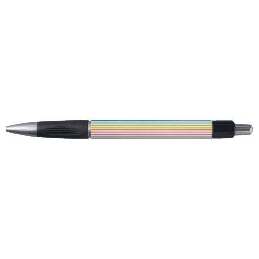 Kleurrijke Strepen Patroon Pen (Voorkant)