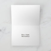 Kleurrijke Strepen + Regenboog Patroon "58 jaar ou Kaart (Binnen)