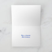 Kleurrijke Strepen + Regenboog Patroon "88 jaar ou Kaart (Binnen)