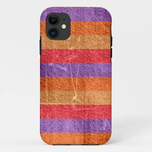 Kleurrijke strepen tegen achtergrond Case-Mate iPhone case (Achterkant)