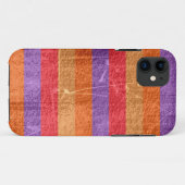 Kleurrijke strepen tegen achtergrond Case-Mate iPhone case (Achterkant (horizontaal))