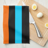 Kleurrijke strepen theedoek (Quarter Fold)