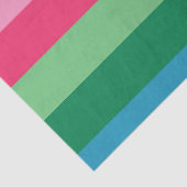 Kleurrijke strepen verjaardagsfeestje tissuepapier (Detail)