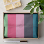 Kleurrijke strepen verjaardagsfeestje tissuepapier (Geschenk)