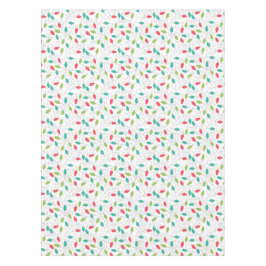 Kleurrijke String Lights Kerst Tafelkleed