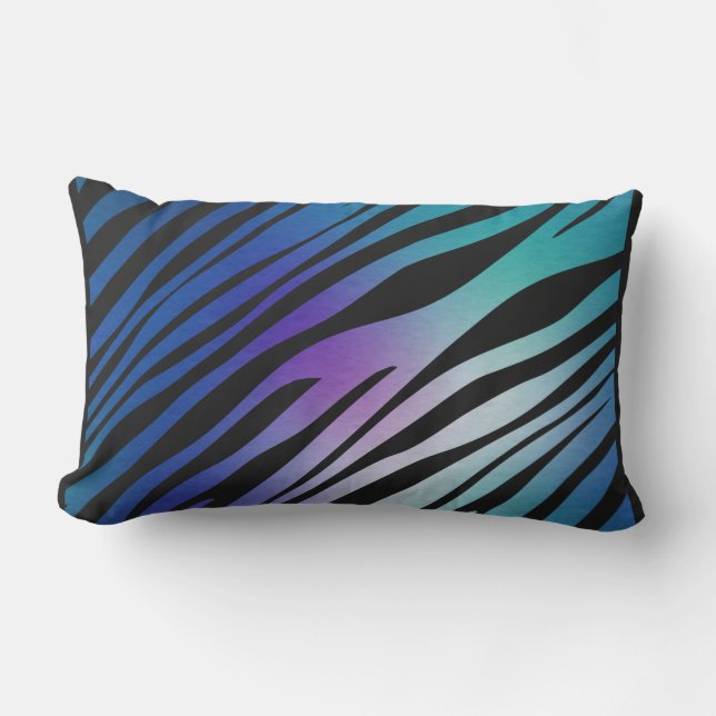 Kleurrijke stripes afdrukken buitenkussen (Voorkant)