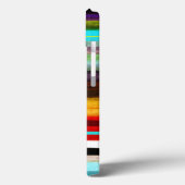 Kleurrijke strips Case-Mate iPhone case (Achterkant / Links)