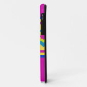 kleurrijke strips en sterren Case-Mate iPhone case (Achterkant/links)