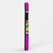 kleurrijke strips en sterren Case-Mate iPhone case (Achterkant/rechts)