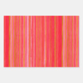 Kleurrijke strips inpakpapier vel (Voorkant 2)