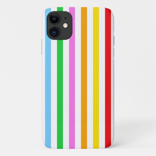 Kleurrijke strips, regenboogstrips, strips Case-Mate iPhone case (Achterkant)
