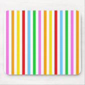 Kleurrijke strips, regenboogstrips, strips muismat (Voorkant)