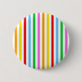 Kleurrijke strips, regenboogstrips, strips ronde button 5,7 cm (Voorkant)