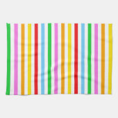 Kleurrijke strips, regenboogstrips, strips theedoek (Horizontaal)