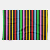 Kleurrijke strips, regenboogstrips, strips theedoek (Horizontaal)