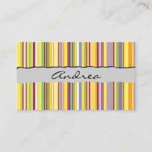 Kleurrijke strips, regenboogstrips, strips visitekaartje