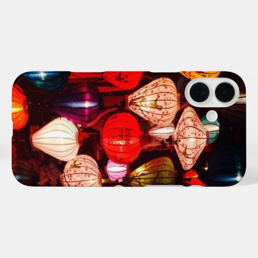 Kleurrijke stroomlantaarns Case-Mate iPhone case (Achterkant (horizontaal))