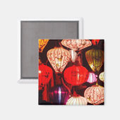 Kleurrijke  stroomlantaarns magneet (Voorkant / Achterkant)