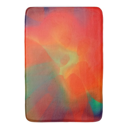 kleurrijke  stropdas-kleurstof badmat (Voorkant Verticaal)