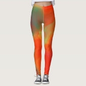 Kleurrijke Stropdas-kleurstof Leggings (Voorkant)