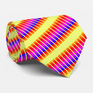 Kleurrijke Stropdas Neon Colors Rainbow