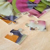 Kleurrijke stropdas pasta legpuzzel (Zijkant)