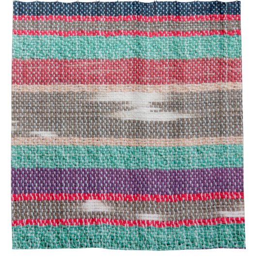 Kleurrijke structuur, patroon, achtergrond douchegordijn (Voorkant)