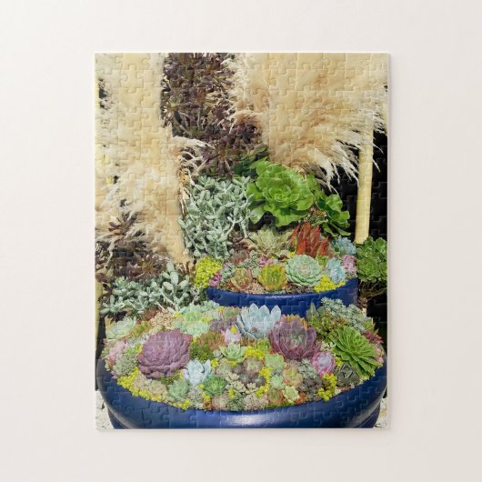Kleurrijke successen met Silver Grass Legpuzzel (Verticaal)